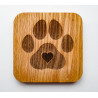 Dog Paw heart